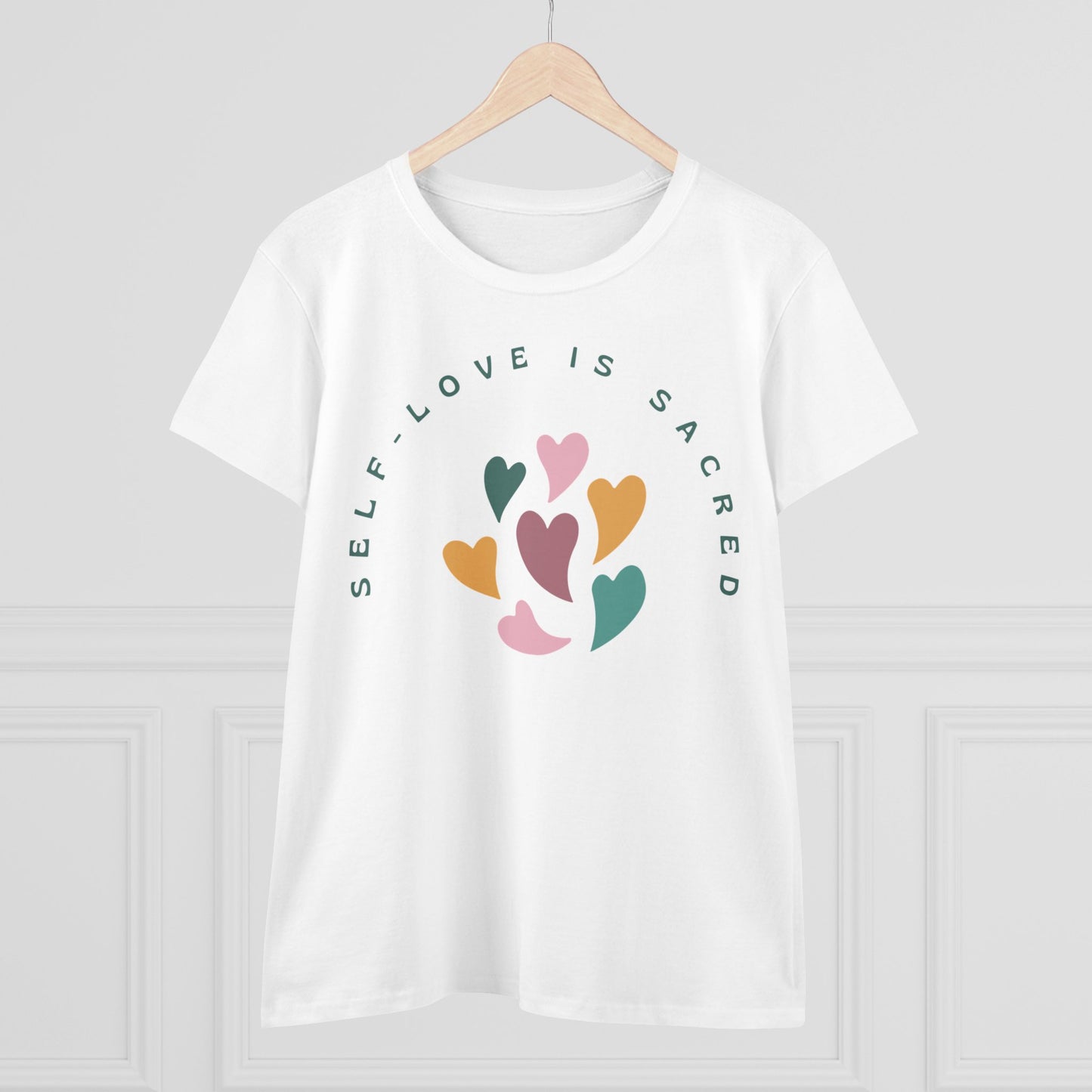 Self Love Is Sacred - One Sided - White - Women's