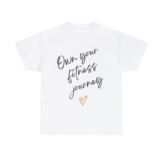 Own Your Fitness Journey - White