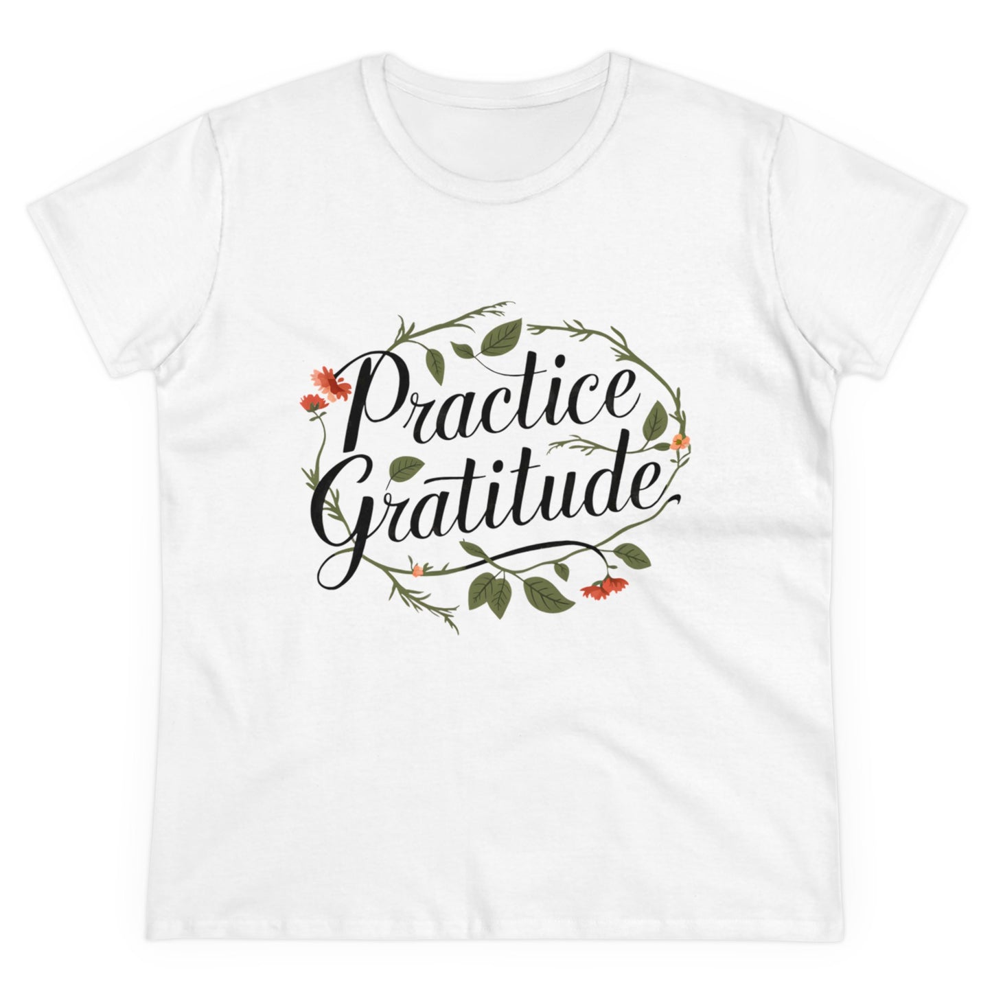 Practice Gratitude - Colours - One Sided Print - Women's