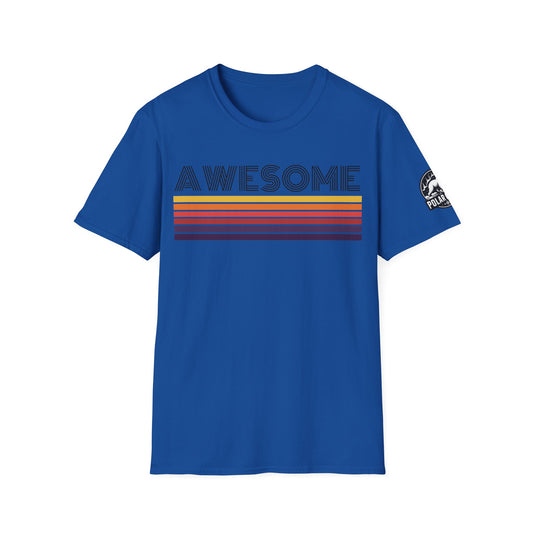 Awesome - Front & Side Prints - Softstyle T-Shirt