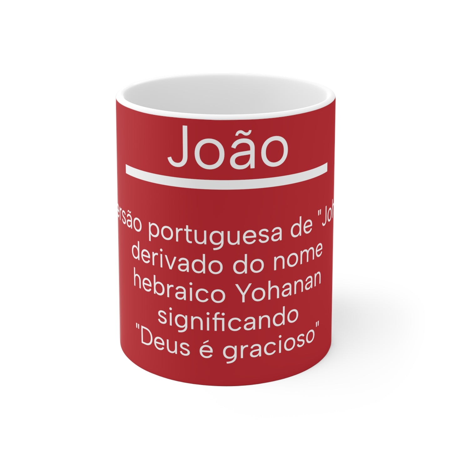 João - Vermelho