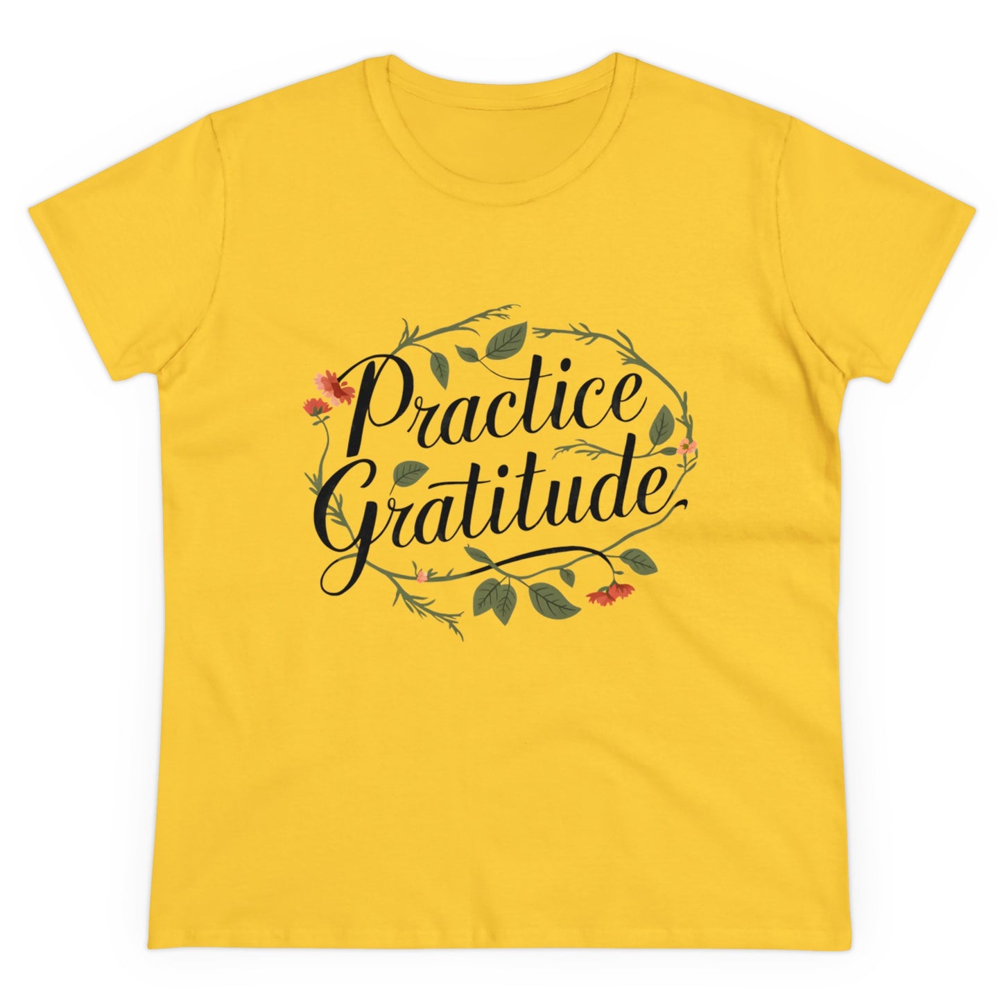 Practice Gratitude - Colours - One Sided Print - Women's
