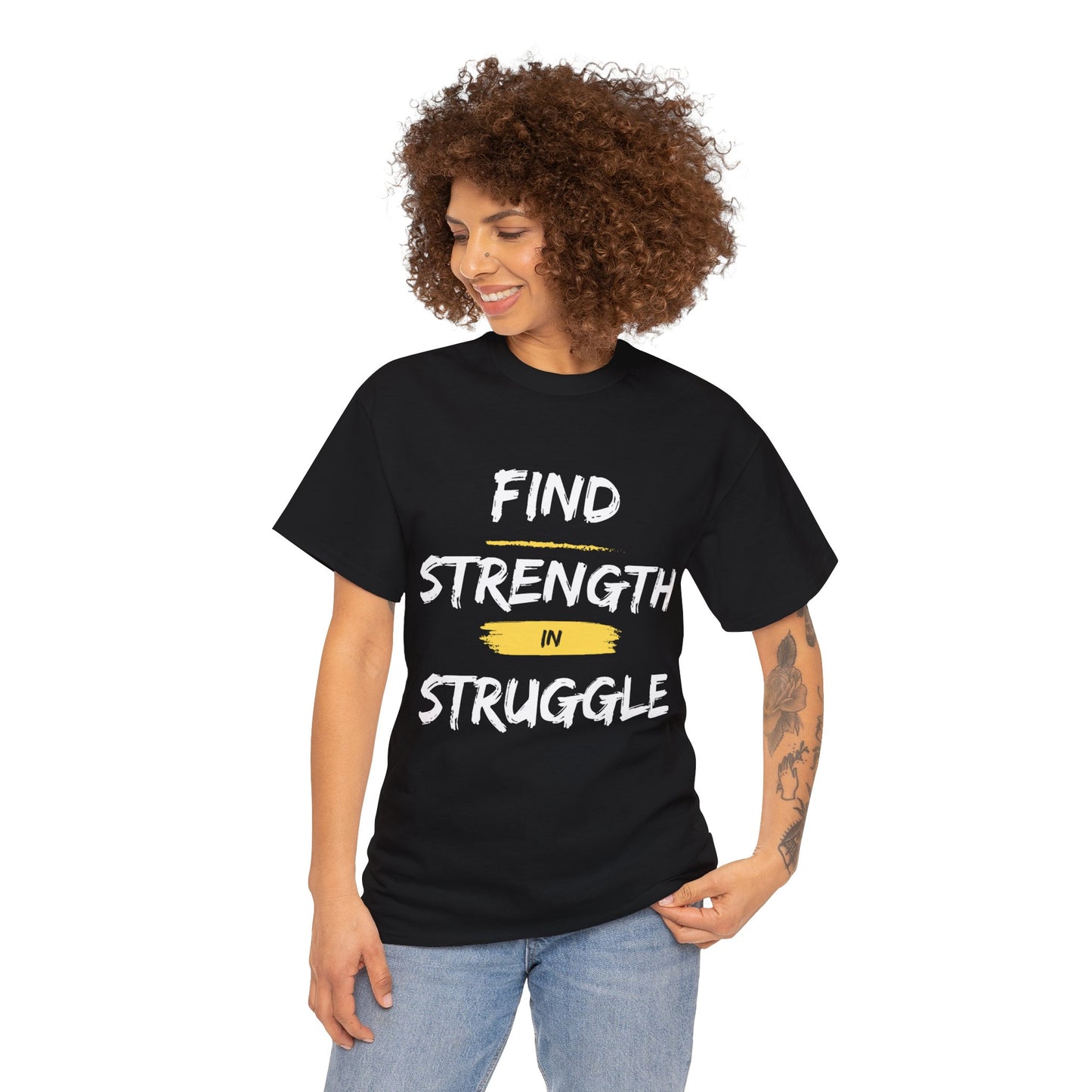 Find Strength In Struggle - Black
