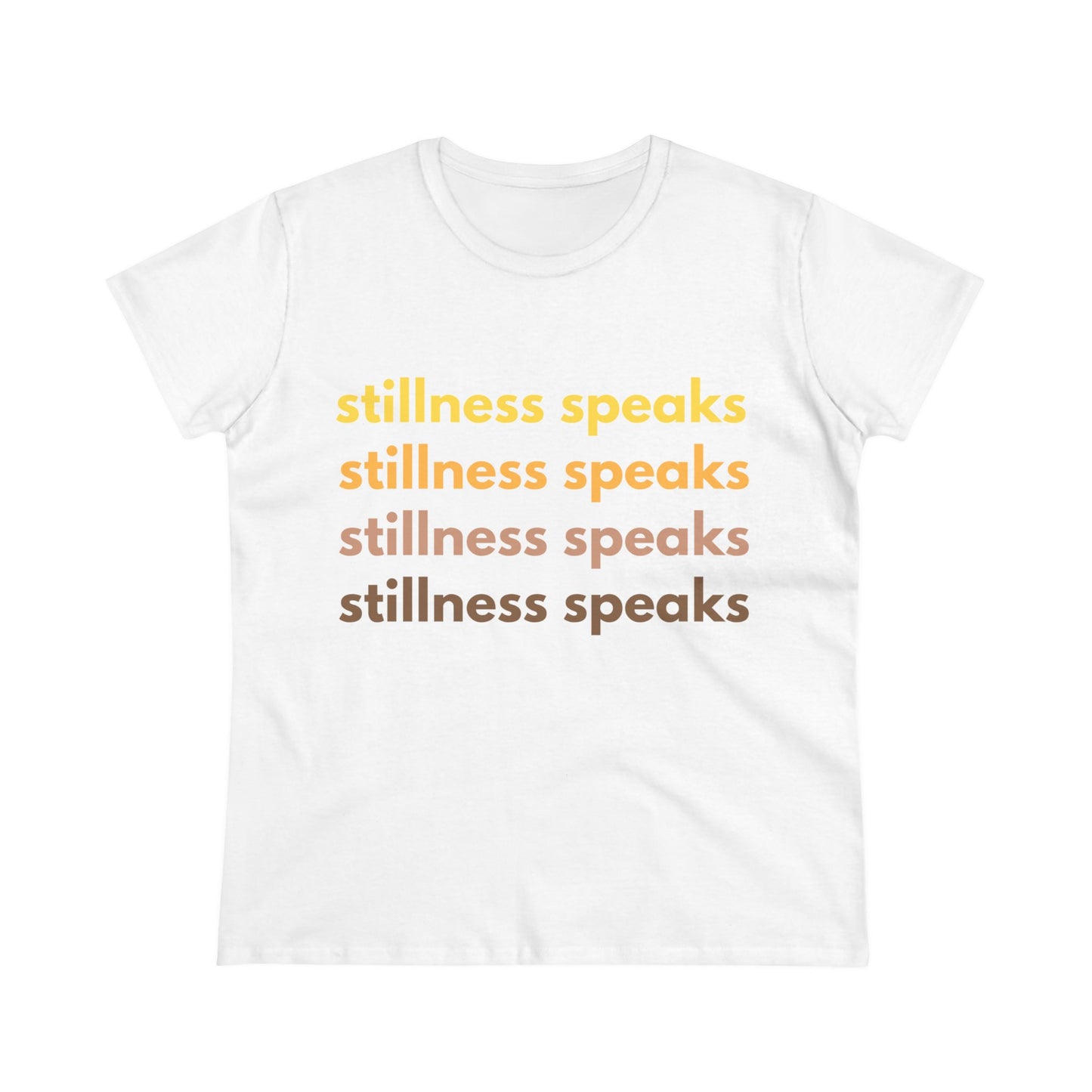 Stillness Speaks - One Sided - Colours - Women's