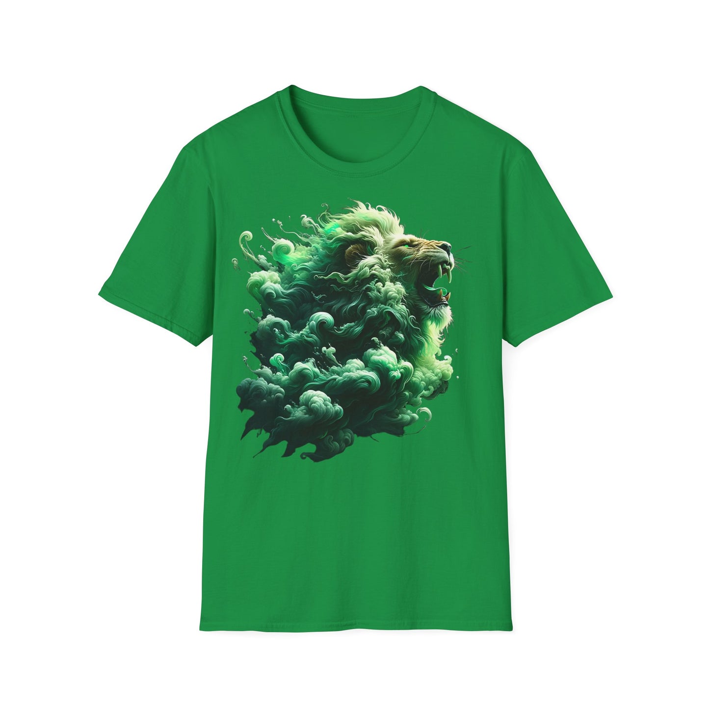 Mist Lion - One Sided Print - Softstyle T-Shirt