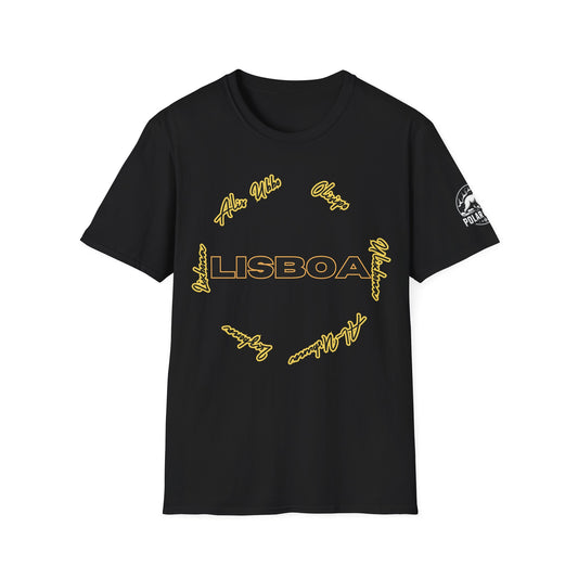 Lisbon Names - Front & Side Prints - Softstyle T-Shirt