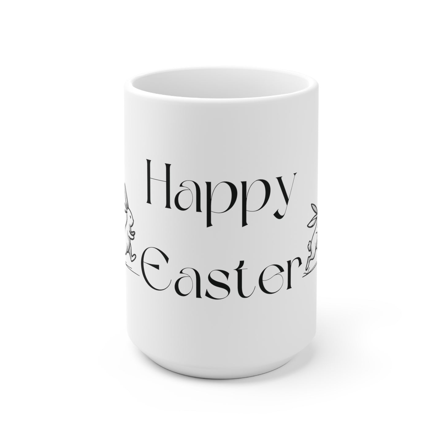 Happy Easter Balloon carrying bunny Drawing