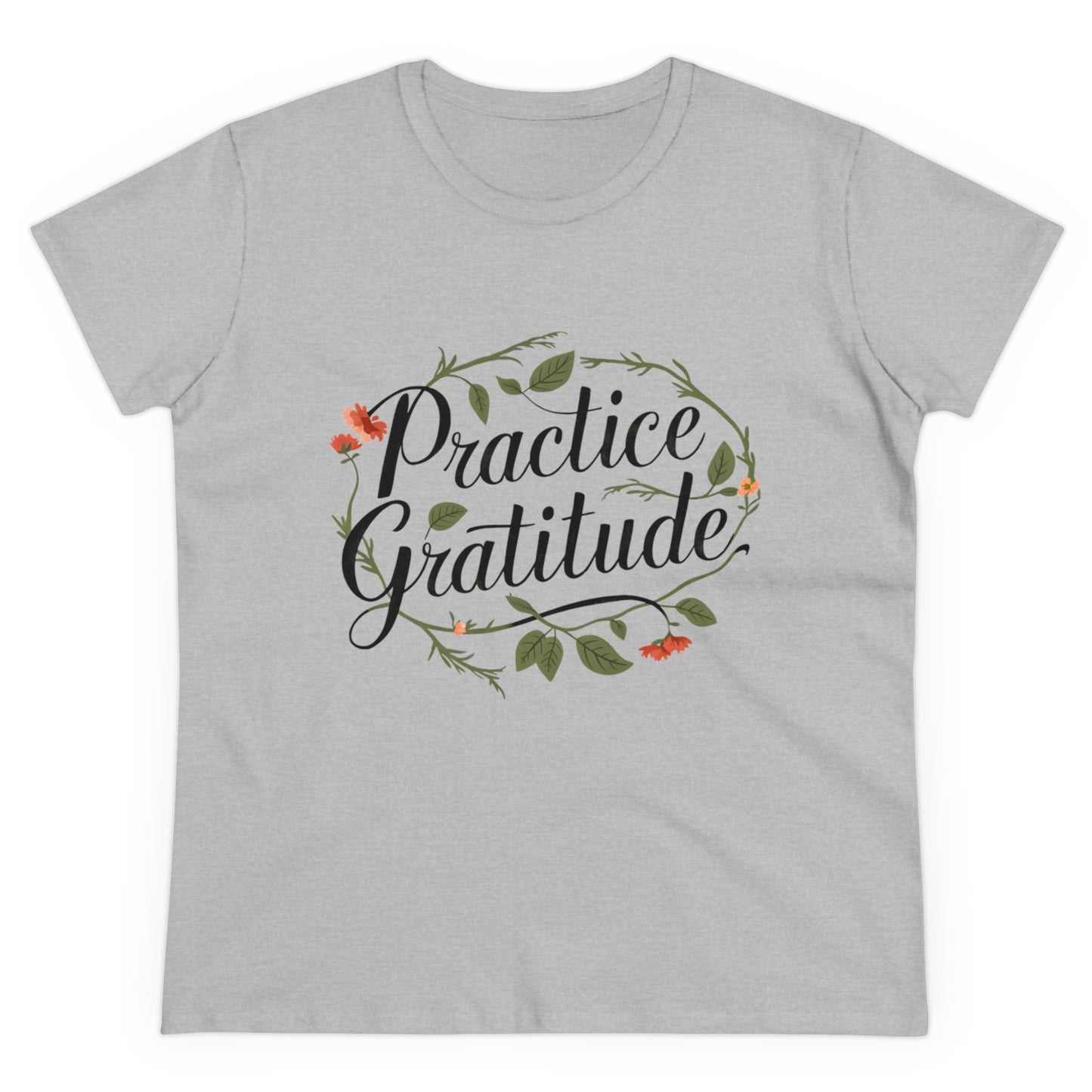 Practice Gratitude - Colours - One Sided Print - Women's