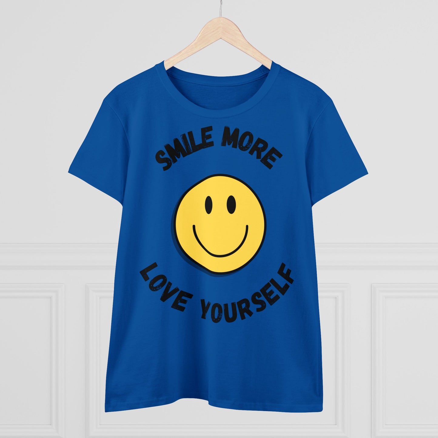 Smile More Love Yourself - One Sided Print - Colours - Women's