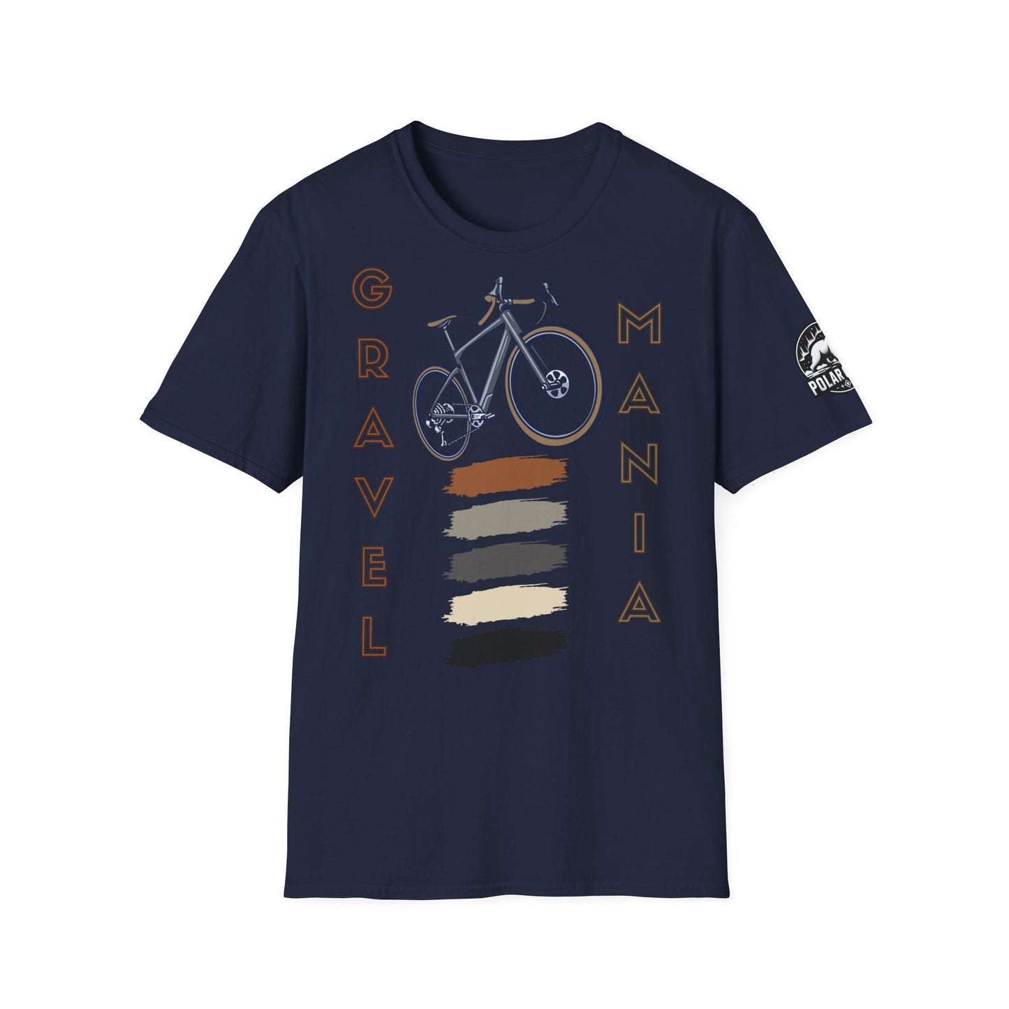 Gravel Mania - Front & Side Prints - Softstyle T-Shirt