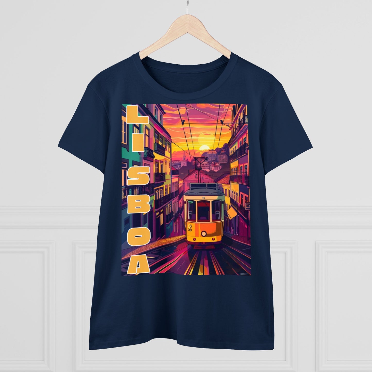 Lisboa Tram Sunset - One Sided - Colours - Women's