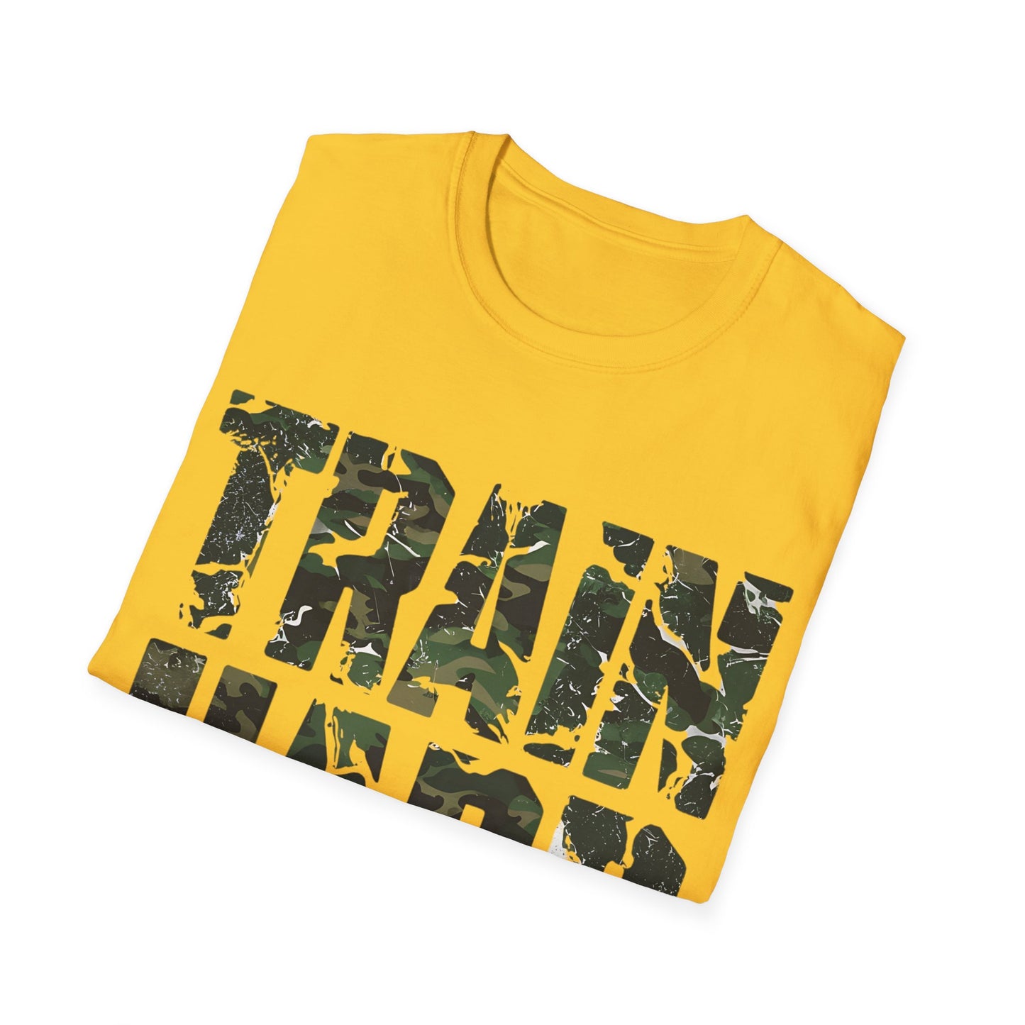 Train Hard - Front & Side Prints - Softstyle T-Shirt