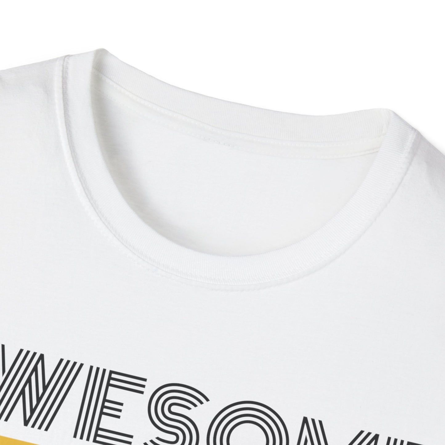Awesome - Front & Side Prints - Softstyle T-Shirt