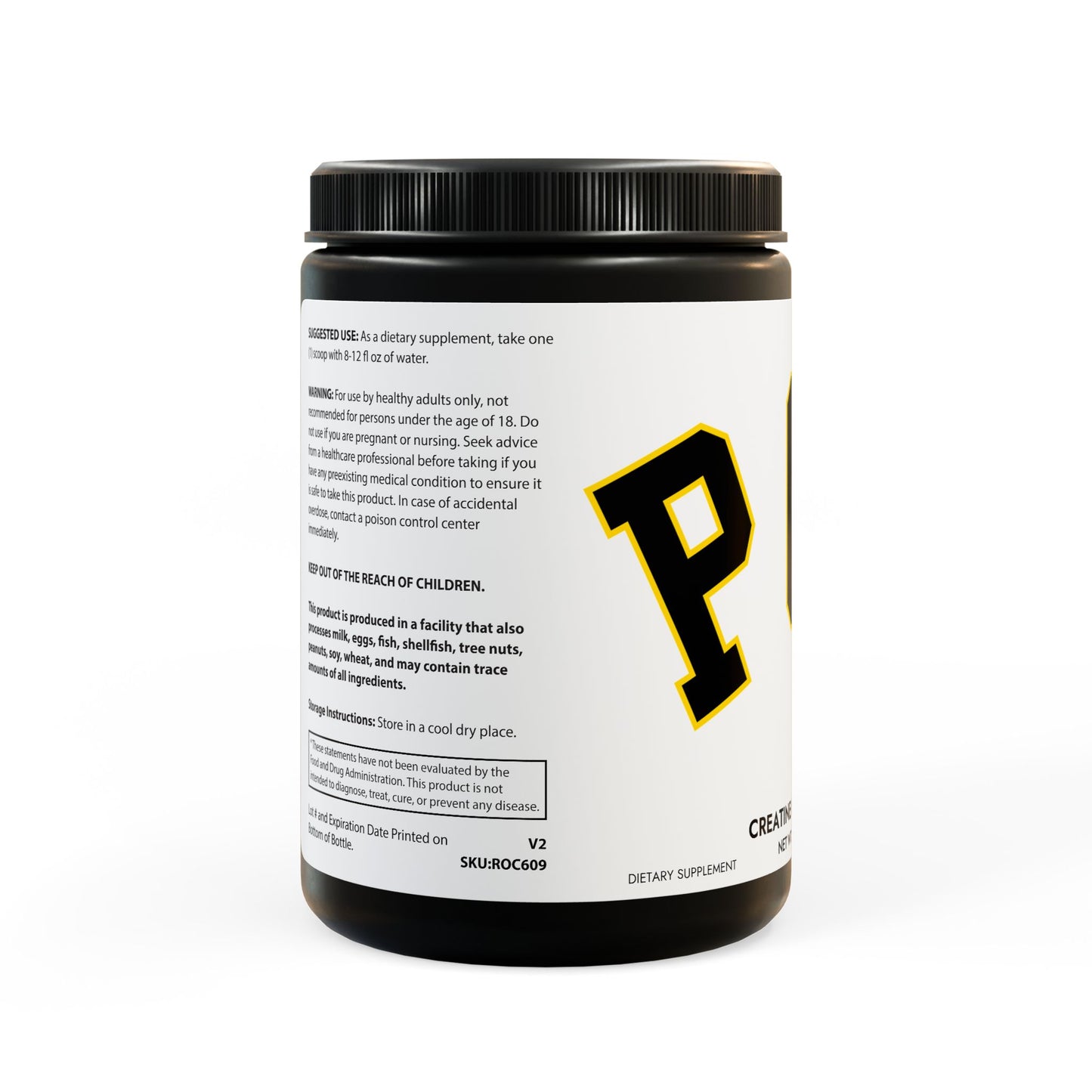 Creatine Monohydrate Supplement (300g, 10.58oz)