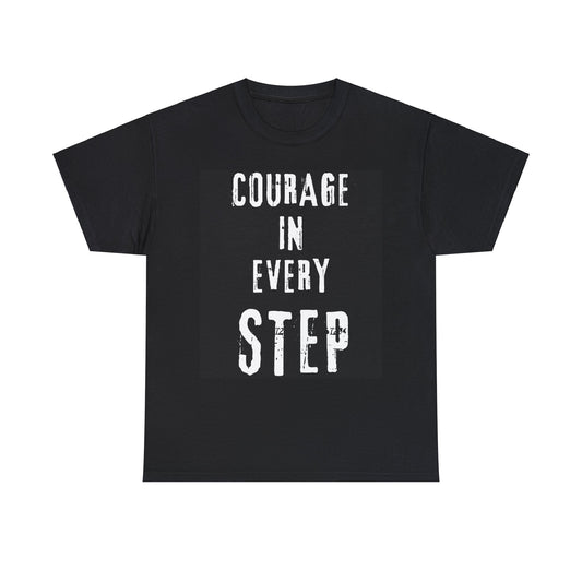 Courage In Every Step - Black