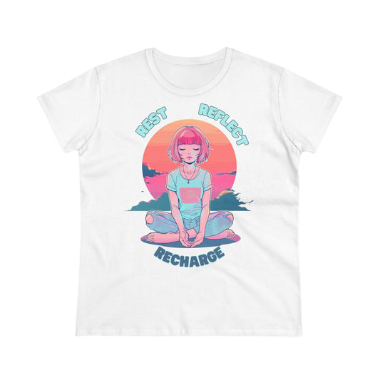 Rest Reflect Recharge - One Sided - White - Women's