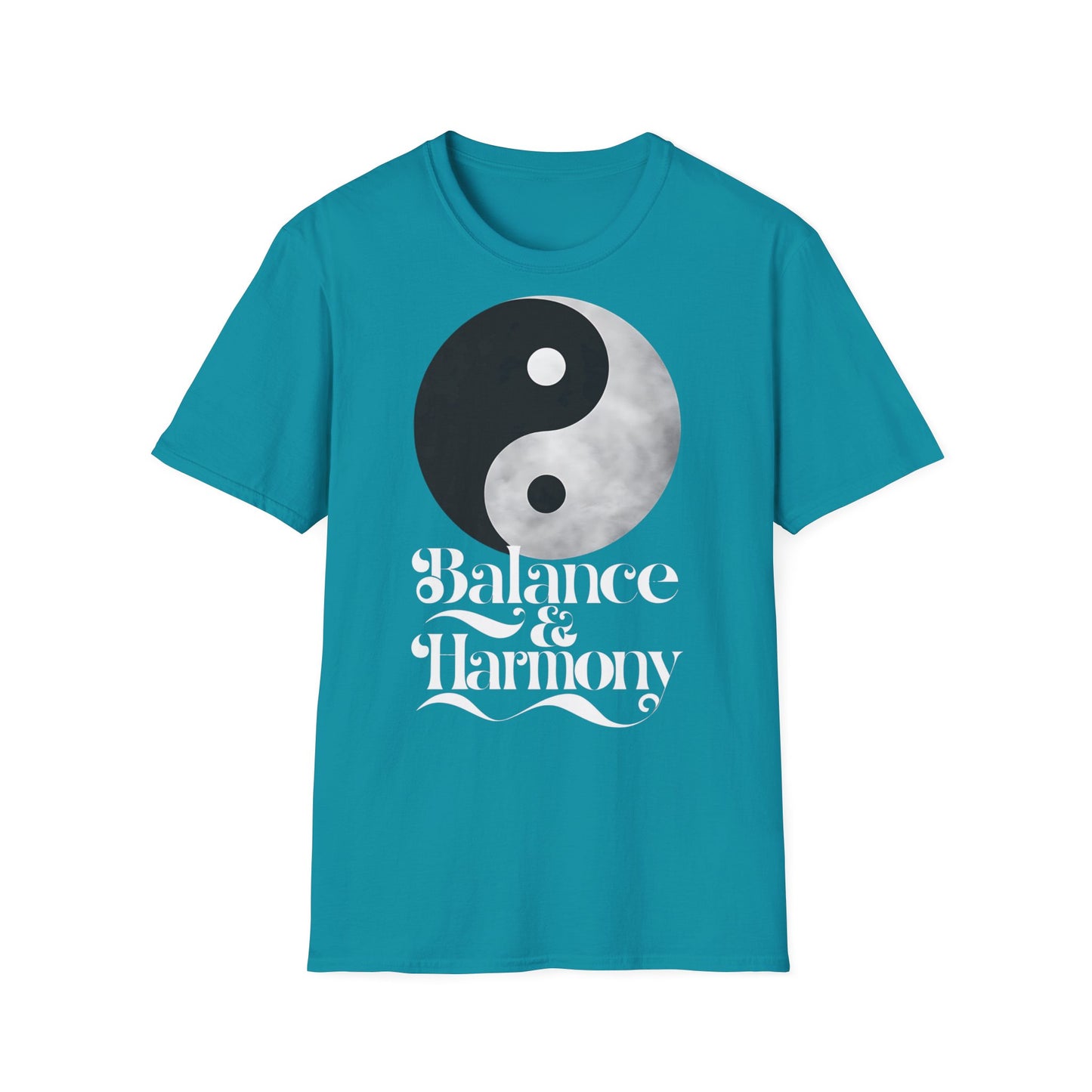 Balance & Harmony - One Sided Print - Softstyle T-Shirt