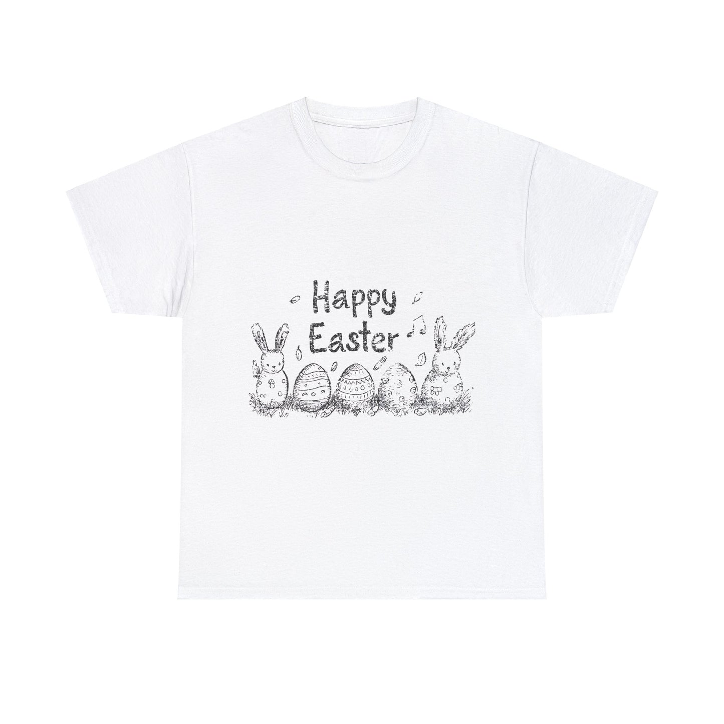 Happy Easter - One Sided - White