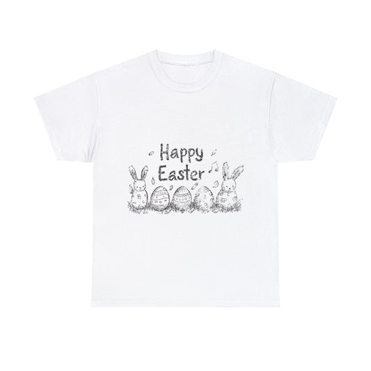 Happy Easter - One Sided - White