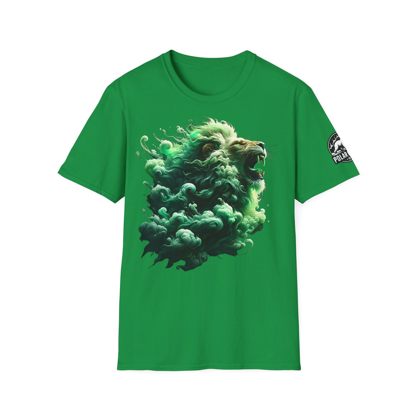 Mist Lion - Front & Side Prints - Softstyle T-Shirt