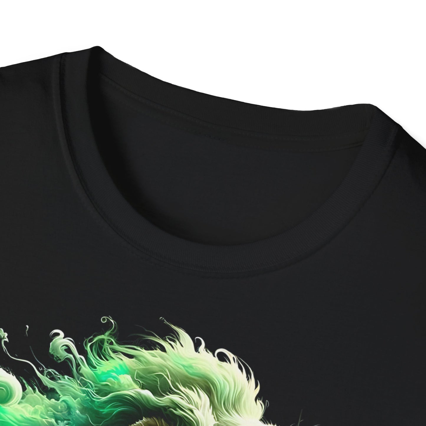 Mist Lion - Front & Side Prints - Softstyle T-Shirt