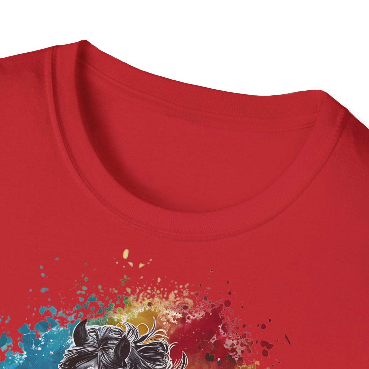 Horse Colours Spot - One Sided Print - Softstyle T-Shirt
